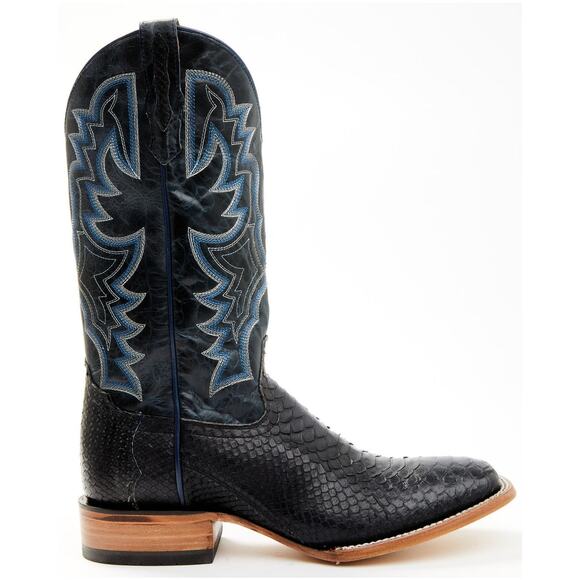 NEW Cody James Black Python Western Boots Square Toe Exotic Cowboy Rodeo 9D main image 11